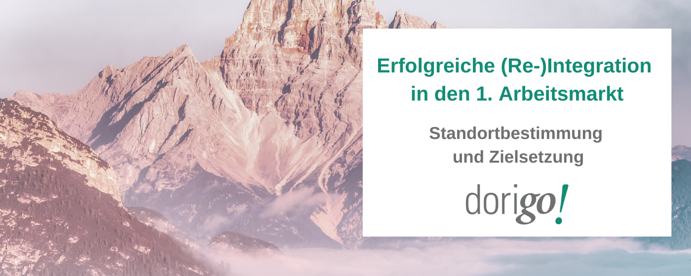 Standortbestimmung und Zielsetzung in der Arbeitsintegration